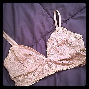 Old Navy Grey Lace Bralette